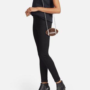 Lauren Lorraine Rhinestone studded football purse